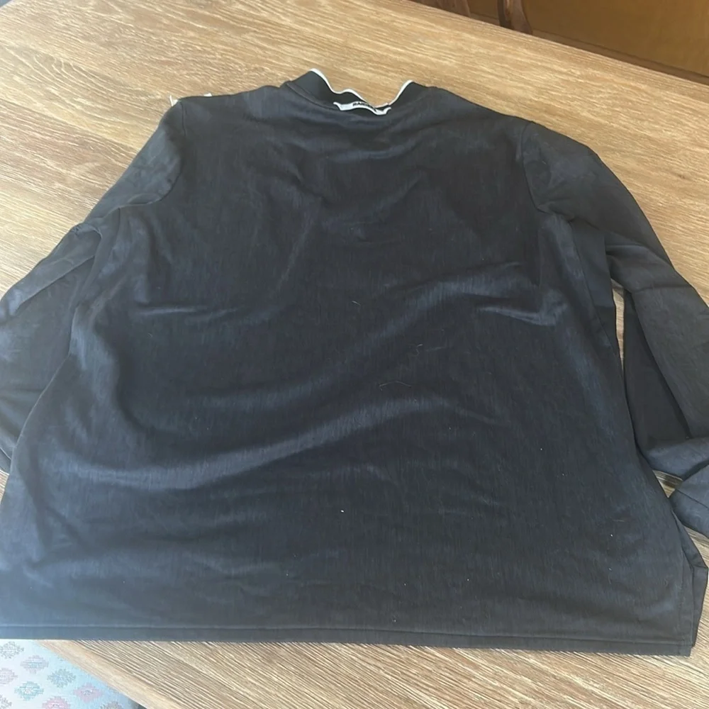 Nike Las Vegas Raiders NFL On Field Long Sleeve Shirt Mens Large Dri Fit PW
